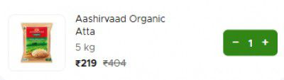 Blinkit Loot : Aashirvaad Organic Atta 5Kg