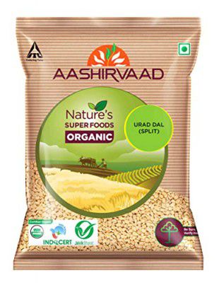 Aashirvaad Organic Urad Dal Split, 500g