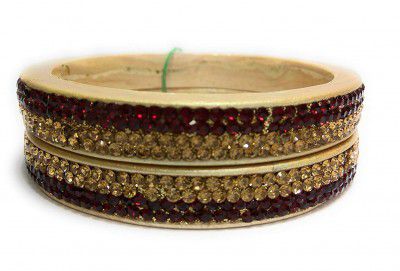 Aastha Bangles Lac Kada Stone