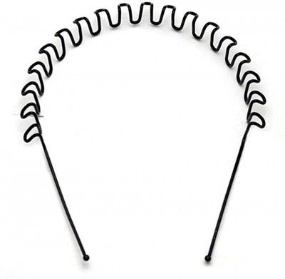 Aatira New Hair Band For Men Zigzag Headband For Unisex Wavy Hair Band For Men And Women