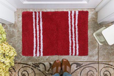 AAZEEM Absorbent Door Mat for Indoor Entrancex Non Slip Mat for Front Door Entryway, Soft Cotton Home. Hotel Balcony Floor Carpet, Floor Mats for Home, KitchenFloor Door Mat |-(55x35cm)
