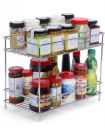 AB99 COLLECTION Stainless Steel 2 Tier Rack for Kitchen, Spice Rack for kitchen...