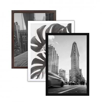 AbhiKalpya Art Studio A3 size Photo Frame 12x18 Set of 3