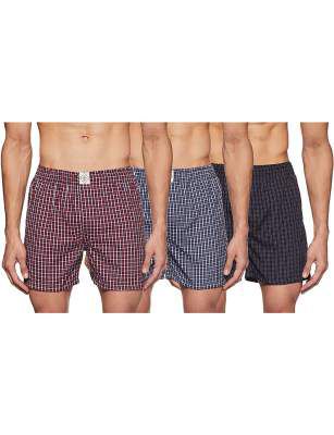 ABOF Men's Regular Fit Cotton Shorts