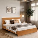ABOUT SPACE Bed - (80 x 74 inches) King Size Bed Without Storage ...