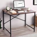 ABOUT SPACE Office Table - Study Table for Students, Adults Work Table for Home - PC, Laptop, Desktop, Gaming, Computer Table with Spacious Tabletop Multipurpose Table (Walnut-L 91 x B 60.5 x H 75cm)...