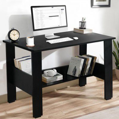 About Space Rustic Wooden Study Table | Multipurpose Office Desk