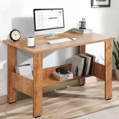 ABOUT SPACE Wooden Study Table  L 90 X B 50 X H 78.5 cm - Teak
