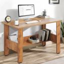 ABOUT SPACE Wooden Study Table  L 90 X B 50 X H 78.5 cm - Teak...