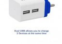 Abriitch by Bright, High Speed Charging Adapter 009 CH-12 with Micro Cable...