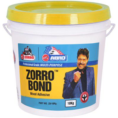 ABRO ZORRO BOND-ZB Wood Adhesive Professional Grade Multi-Purpose Water-Resistant Heavy-Duty Glue (10Kg)
