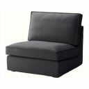 Accent Chair Armchair with Solid sagwan Wooden Frame Single Sofa Chair for Small Apartments, Living Room or Bedroom, Office Model 32...