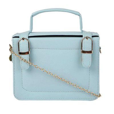 AccessHer stylish trendy Blue Solid Sling Bag for girls and women pack of 1