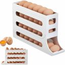 Accohom 30 Eggs Tray Storage Box Baskets Holder Dispenser ...