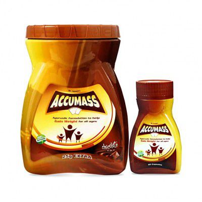 Accumass Weight Gain Combo Pack, 525g