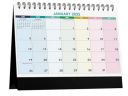 Accuprints Desk Calendar 2025-Size 5.8 x 8.2 inch Standing Desk Calendar, Office Calendar, Flip Desktop Calendar...