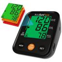 AccuSure Blood Pressure Monitor Fully Automatic Digital Large Display And Adjustable Arm-Cuff Comes With Micro USB Port And 2 Years Brand Warranty- Black Color...