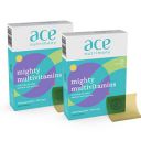 Ace Nutrimony Multivitamin for Men and Women With Vitamin C, Zinc, Ashwagandha & Moringa for better immunity, growth, & healthy heart, Sugar Free, Vegan (Pack of 2, 60)...