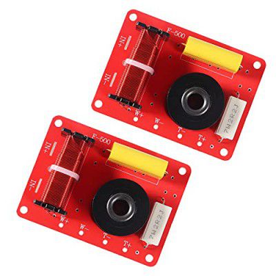ACEIRMC 2pcs 130W 2-Way Speaker System Audio Crossover Filters Frequency Distributor