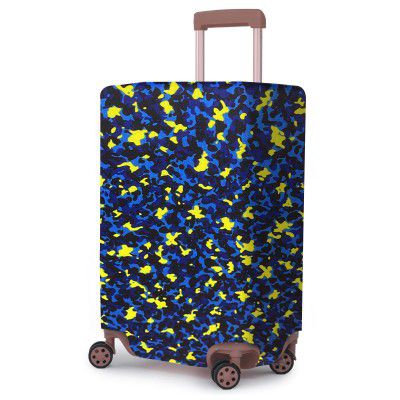 ACEPACK Printed Polyester Fabric Stretchable & Washable Protective Luggage Cover 