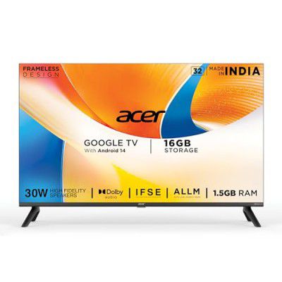 Acer 32" Pro Series HD Ready Smart LED Google TV AR32HDIGU2841AT