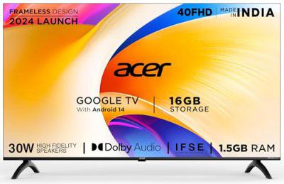 {Extra Rs.2750 OFF} Acer 40" Pro Series Full HD Smart LED Google TV