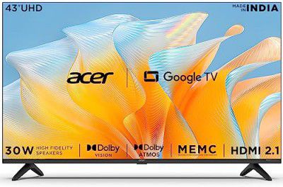 Acer (43") Advanced I Series 4K Ultra HD Smart LED Google TV AR43GR2851UDFL