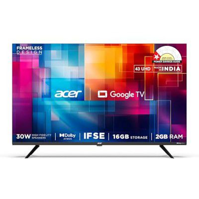 Acer (43") G Plus Series 4K Ultra HD LED Smart Google TV AR43UDGGR2851AD