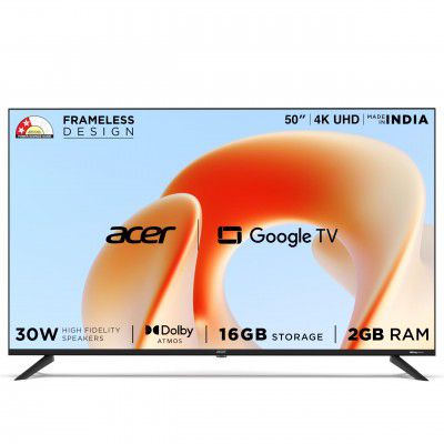 Acer (50") G Plus Series 4K Ultra HD LED Smart Google TV ( AR50UDGGR2851AD )