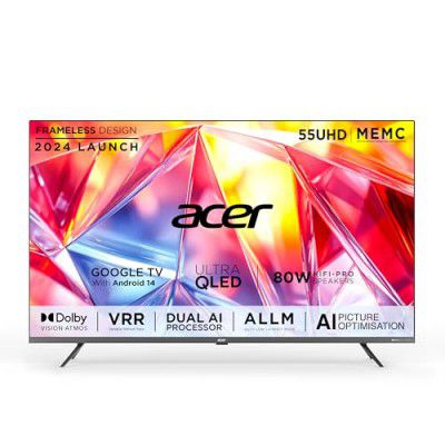 Acer 55" Super Series 4K Ultra HD Smart QLED Google TV AR55QDXGU2875AT