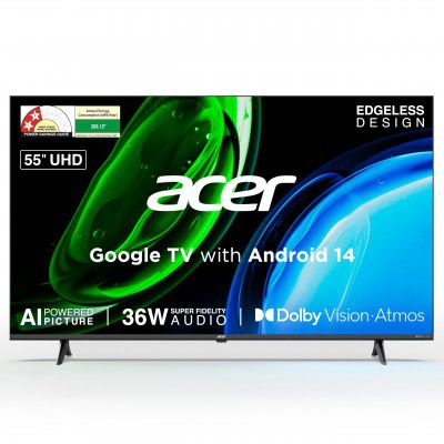 acer (55") Ultra I Series 4K Ultra HD Smart LED Google TV AR55UDGGU2875BD