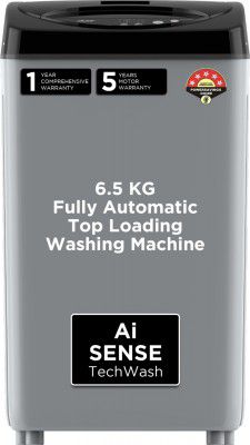 acer 6.5 kg Quad Wash with AiSense, 5 Star Rating, Fully Automatic Top Load Washing Machine (AR65FATLP0EC)
