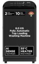 Acer 8.0 Kg Halo Wash Series Fully-Automatic Top Load Washing Machine (In-built Heater, AiSense, AutoBalance, HelixFlow Jet Tech, FrothPlus Tub Tech, AR80FATLP1GT, 2023 Model, Grey)...