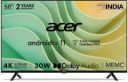 acer I Series (50 inches) Ultra HD (4K) LED Smart Android TV (AR50AR2851UDFL)...