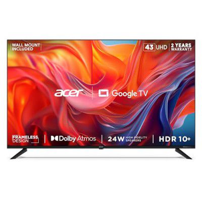 [Extra Rs.7000 Off] Acer AR43GT2851UDFL (43") G Series 4K Ultra HD Smart LED Google TV