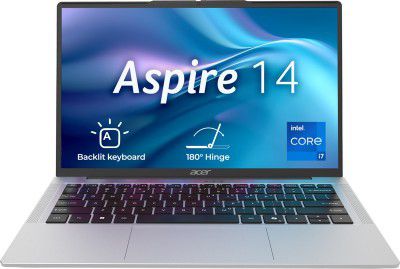 Acer Aspire 14 Office 2024 + M365 Basic Intel Core i7 13th Gen 13620H - (16 GB/512 GB SSD) AS14H-53 Thin and Light Laptop 