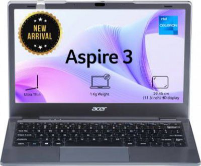 Acer Aspire 3 Intel Celeron Dual Core - (8 GB/128 GB SSD) A311-45 Thin and Light Laptop 