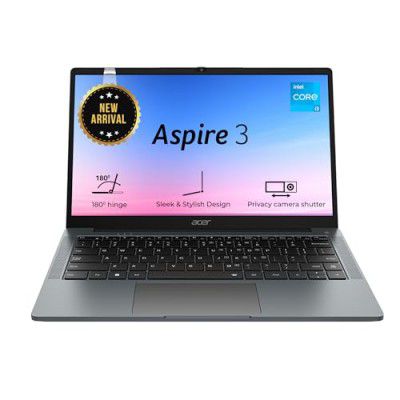 Acer Aspire 3 Intel Core i3-N305 Processor Laptop (14") Full HD LED-Backlit IPS Display (8 GB RAM/512 GB SSD) A324-31, Steel Gray, 1.45KG