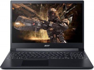 Acer Aspire 7 Intel Core i5 10th Gen 10300H - (8 GB/512 GB SSD/Windows 11 Home/4 GB Graphics/NVIDIA GeForce GTX 1650) A715-75G-50TA/ A715-75G-41G/ A715-75G-52AA Gaming Laptop (15.6 inch, Black, 2.15 K