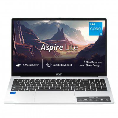 acer Aspire Lite, 12th gen, Intel Core i5-12450H Processor, 16 GB, 512GB, Backlit Keyboard