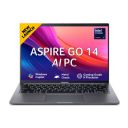 acer AspireGo14, Intel Core Ultra5 125H AI Processor, 16 GB RAM, 512 GB SSD, WUXGA IPS, 14.0"/35.56 cm, Win 11 Home, Steel Gray, 1.5 kg, AG14-71M, Backlit KB, Premium Laptop...