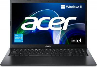 Acer Extensa Intel Core i3 11th Gen 1115G4 - (8 GB/256 GB SSD) EX 215-54 Laptop (15.6 Inch, Charcoal Black, 1.7 Kg)