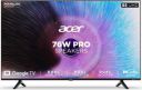 Acer H PRO Series (55 inch) Ultra HD (4K) LED Smart Google TV 2023 Edition with 76W PRO Speakers, MEMC (AR55GR2851UDPRO)...