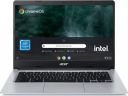 Acer Intel Celeron Dual Core N4500 - (8 GB/64 GB EMMC Storage/Chrome OS) CB314-3H-COBZ Chromebook (14 inch, Silver, 1.45 Kg)...