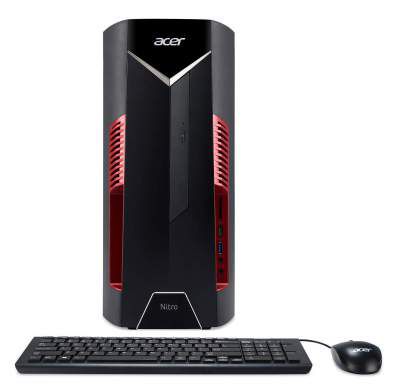 Acer Nitro 50 N50-100 Desktop (AMD RYZEN 5 2600 Hexa-core processor/8GB/1TB HDD/Window 10 Home, 64-bit/4GB NVIDIA GeForce GTX 1050 Ti Graphics)