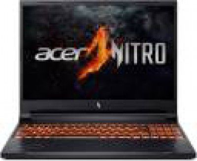 Acer Nitro V Intel Core i5 14th Gen 14450HX - (16 GB/512 GB) ANV16-71 Gaming Laptop  (16 inch, Obsidian Black, 2.5 Kg)