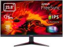 Acer Nitro VG240YB 23.8 Inch (60.45 Cm) 1920 X 1080 Pixels Full Hd IPS LCD Monitor with LED Backlight I AMD Radeon Freesync Technology I 1Ms VRB I 75Hz Refresh I 2 X Hdmi and 1 X Vga Ports (Black)...