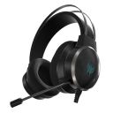 Acer Predator Galea 500 Wired Gaming Headset (Over-The-Head/TrueHarmony 3D Soundscape/Bio-Cellulose Membrane Driver/Uni-Directional Mic/Metallic Black)...