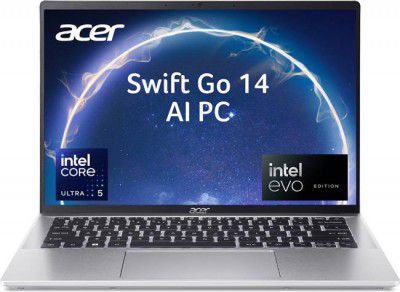Acer Swift Go 14 AI Intel Core Ultra 5 SFG14-72T-549E (14") (16 GB/512 GB SSD)  Laptop  (1.32 Kg)