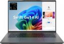 Acer Swift Go 14 Qualcomm Snapdragon X Plus - (16 GB/512 GB SSD/Windows 11 Home) SFG14-01 Thin and Light Laptop  (14.5 Inch, Steel Gray, 1.32 Kg, With MS Office)...